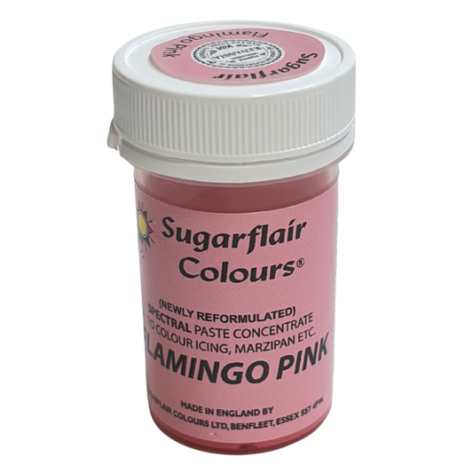 Sugarflair Paste Colours - Spectral ［Flamingo Pink］