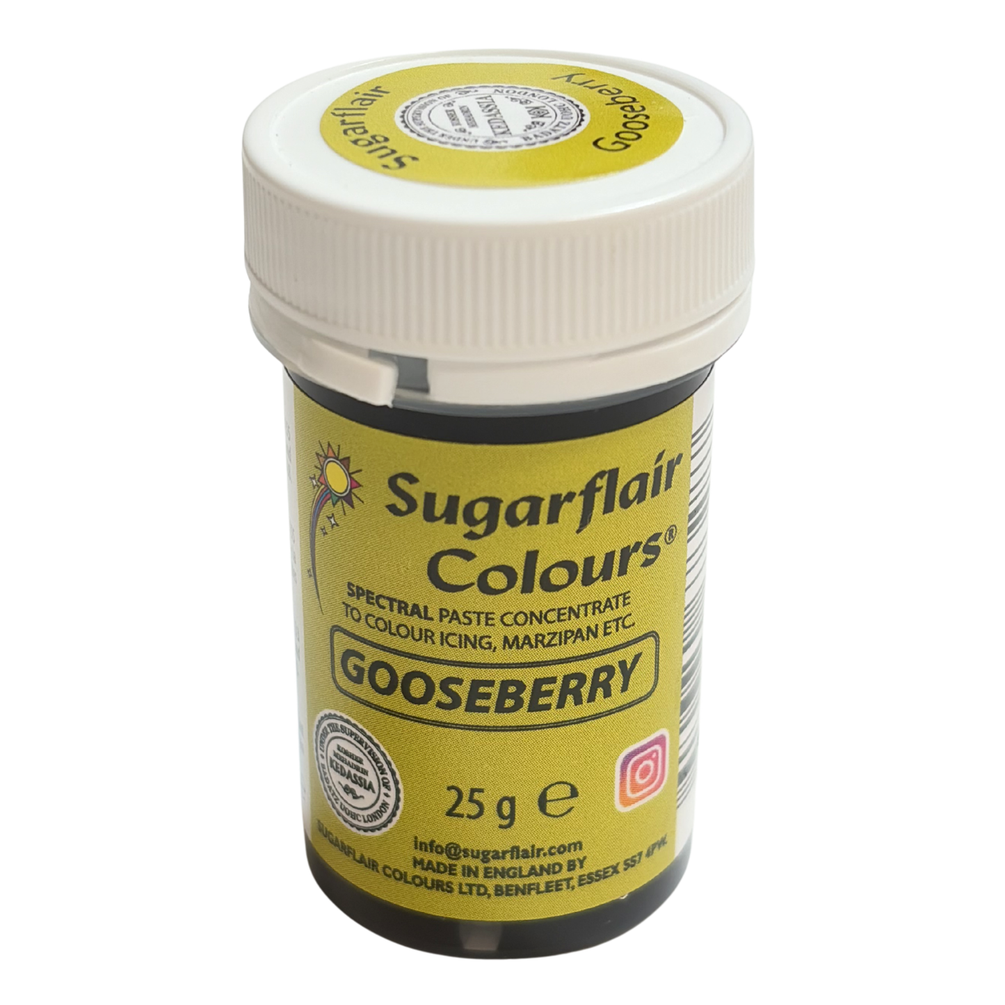 Sugarflair Paste Colours - Spectral ［Gooseberry］