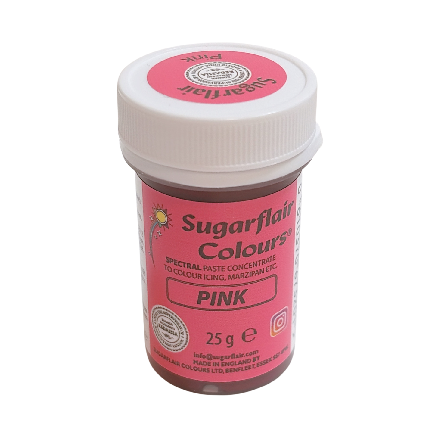 Sugarflair Paste Colours - Spectral ［Pink］