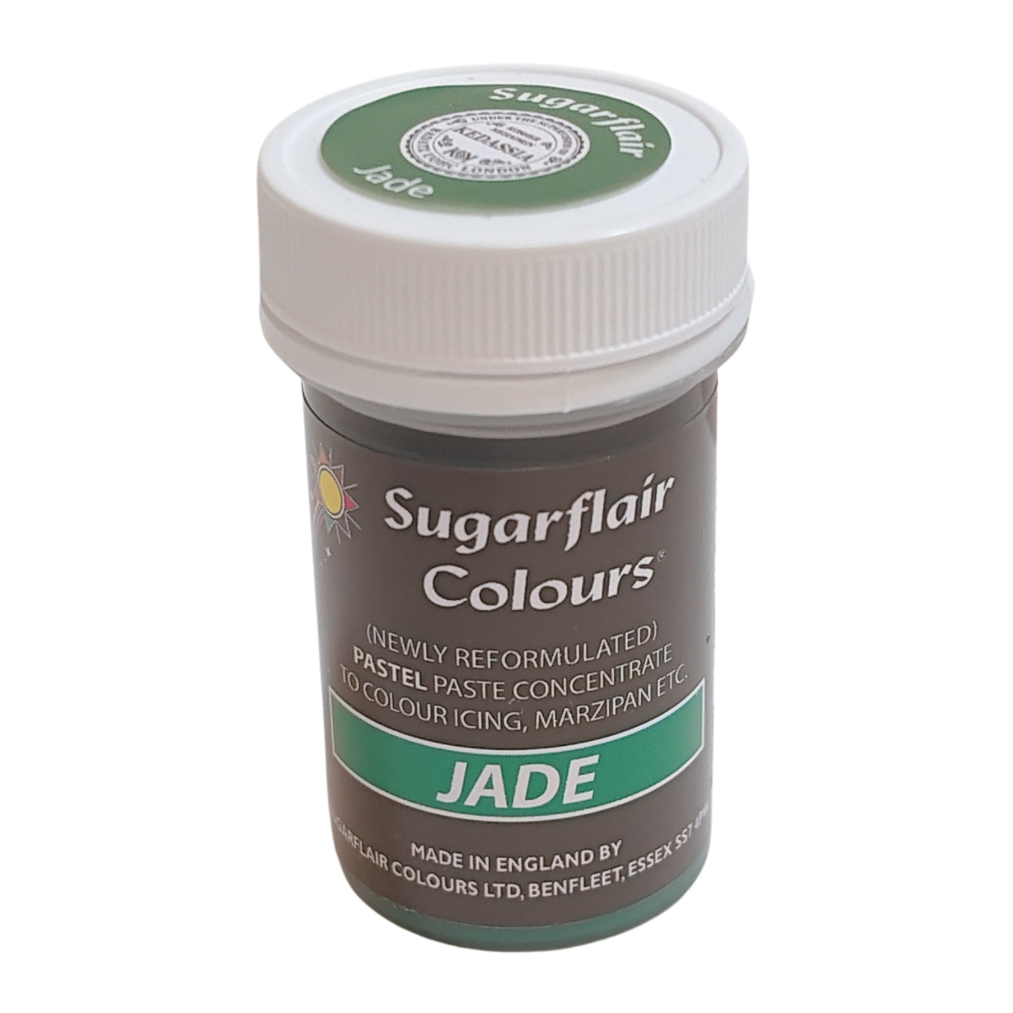 Sugarflair Paste Colours - Pastel ［Jade］