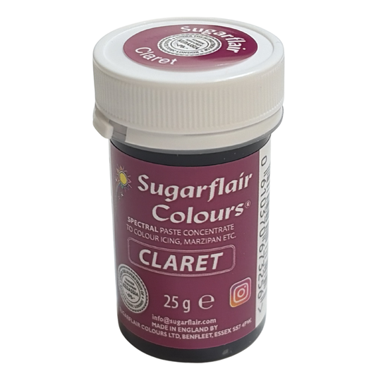Sugarflair Paste Colours - Spectral ［Claret］