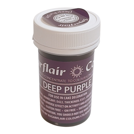 Sugarflair Paste Colours - Spectral ［Deep Purple］