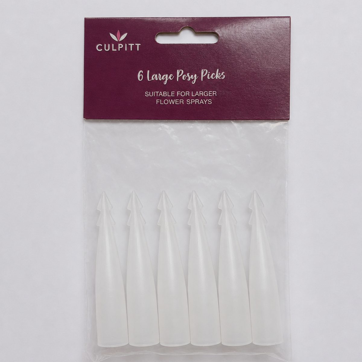 Culpitt（カルピット） Large Posy Picks 6個入