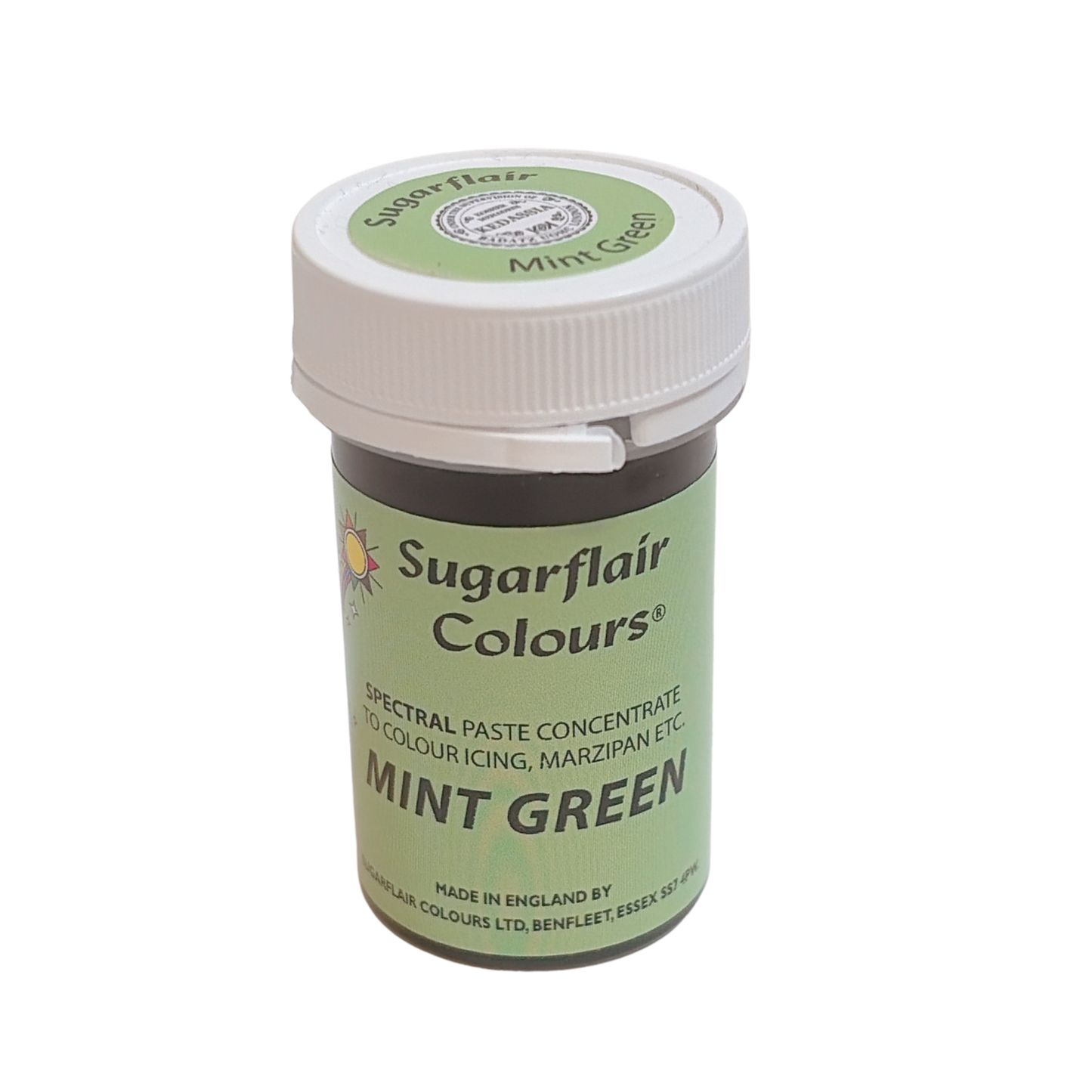 Sugarflair Paste Colours - Spectral ［Mint Green］