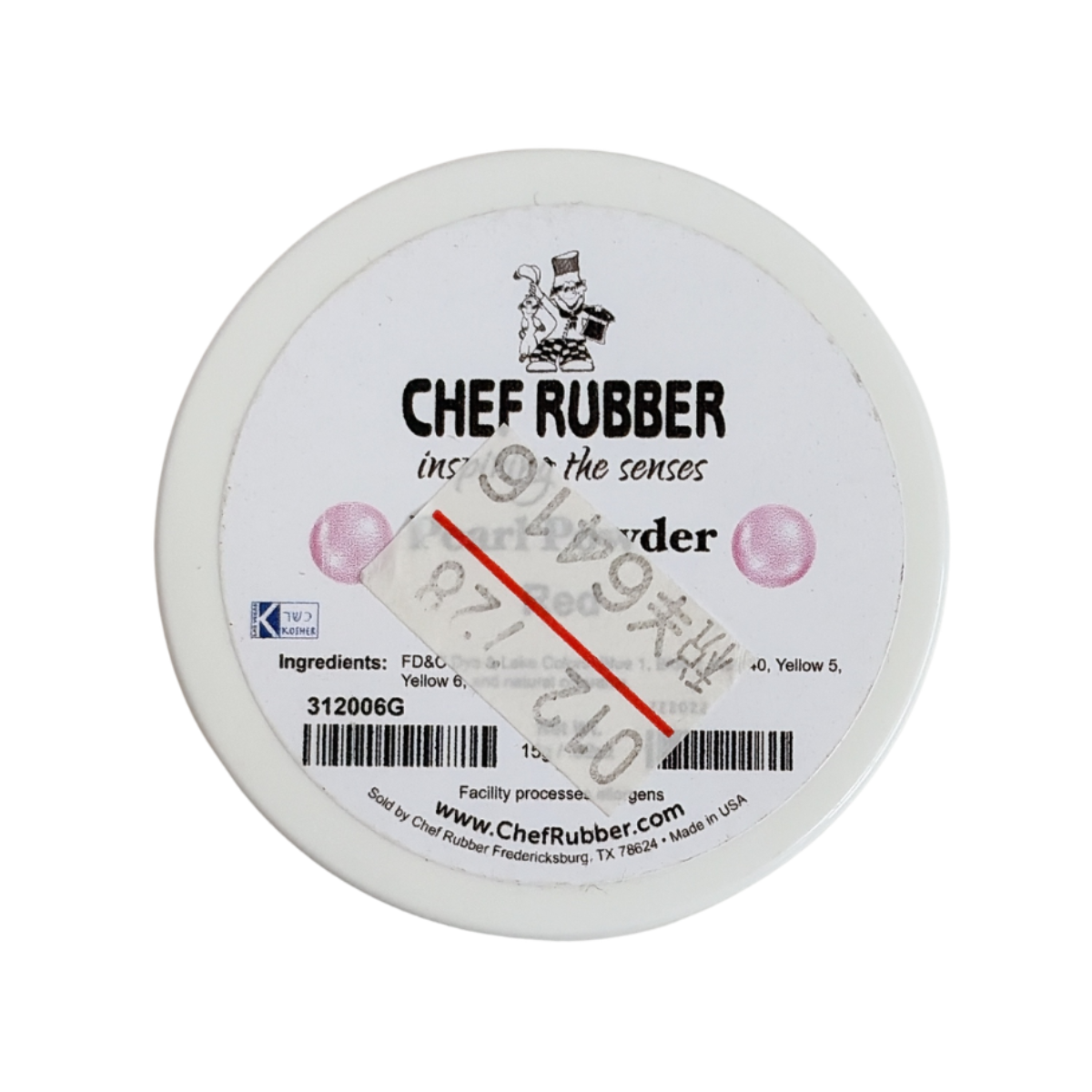 シェフラバー パールパウダー/赤15g