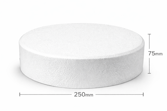 ダミーケーキ/250xh75mm/面取りあり