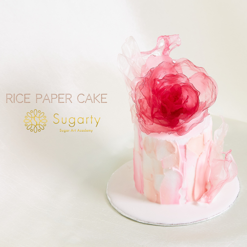 Rice paper cake – sugarty