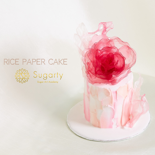 Rice paper cake