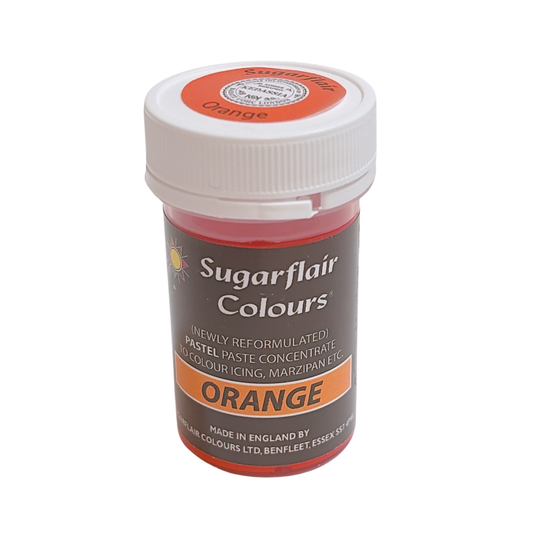 Sugarflair Paste Colours - Pastel ［Orange］