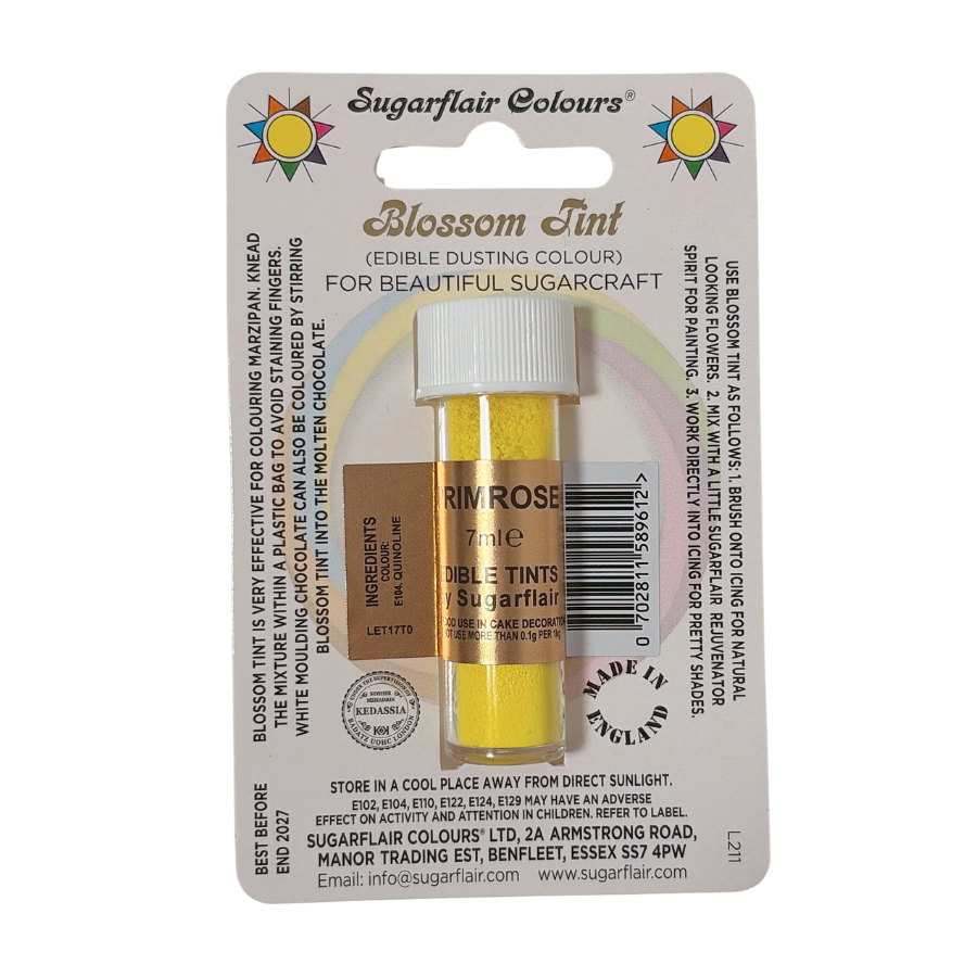 Sugarflair Blossom Tint Dusting Colours - ［色：Primrose］