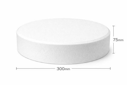 ダミーケーキ/300xh75mm/面取りあり