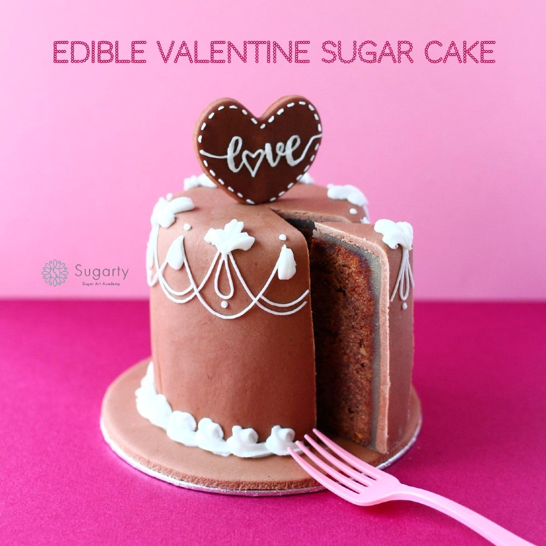 Edible Valentine Sugarcake