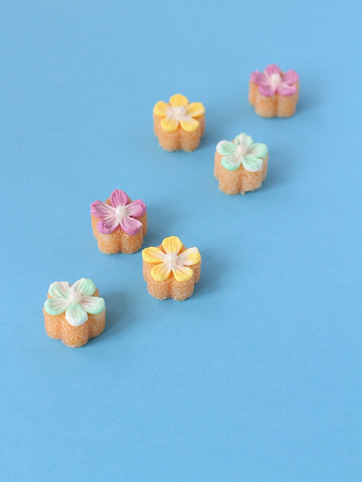 garnish flower cube box